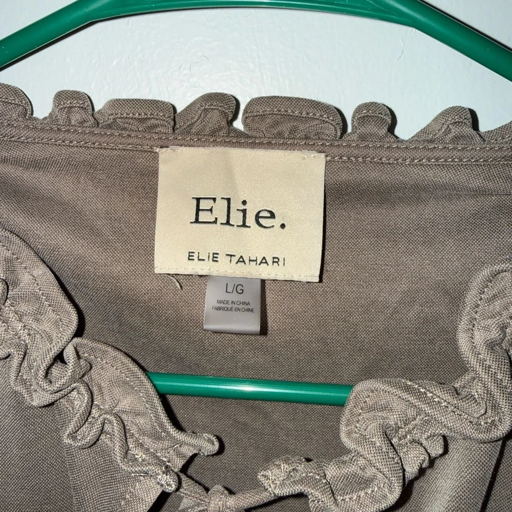 Elie. By Elie Tahari Women's Brown Top